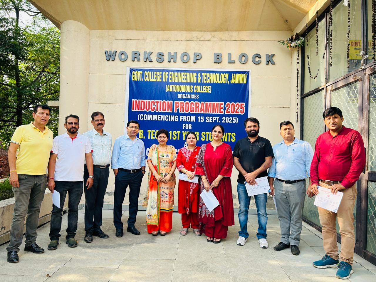 Induction Program 2025